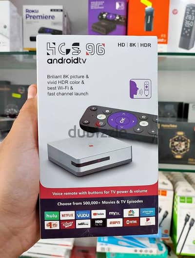 4k Android Smart TV BOX RECIEVER/ALL TV channels without Dish/TV stick