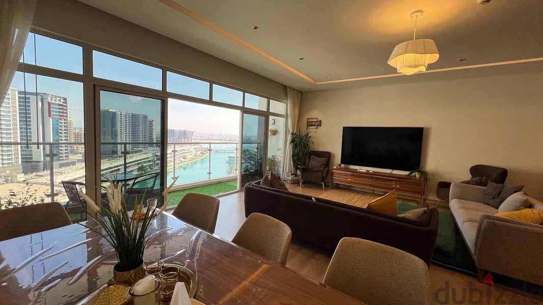 Best Deal sea view 3 Bedrooms for Sale in Amwaj island 9