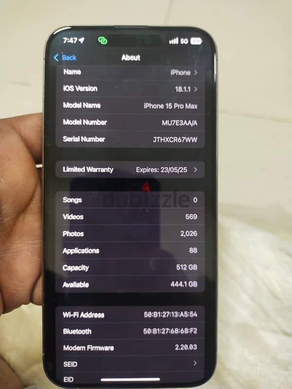 urgent sell iPhone 15 pro max 3