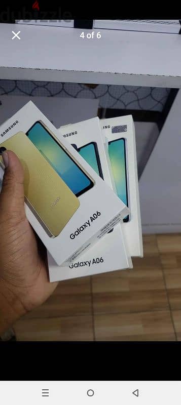 Samsung Galaxy a06 just open box 2 days used only