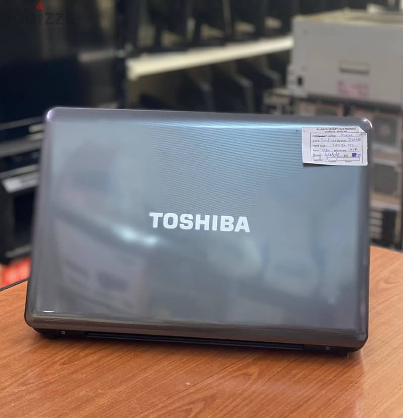 Toshiba Laptop 15.6"Display 4GB RAM 320GB HDD Good Working 2.0Ghz Dual 2