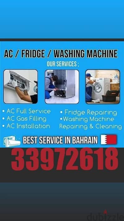 AC washing machine repairing service