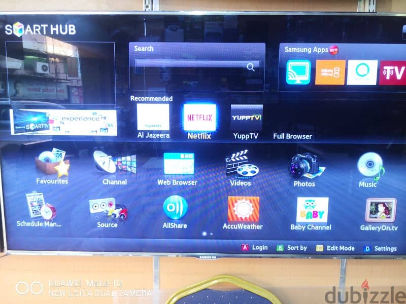 samsung 55 inches SmartTv made in Malasia second hand excellent result 5