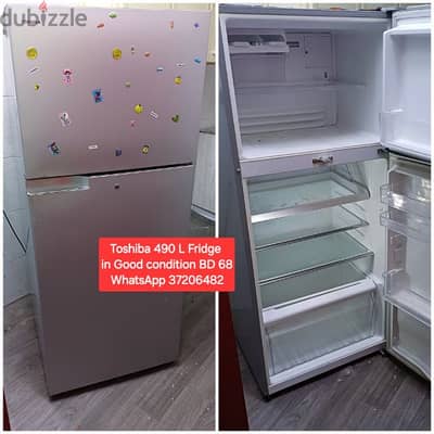 500 L Toshiba Fridge and other items for sale with Delivery