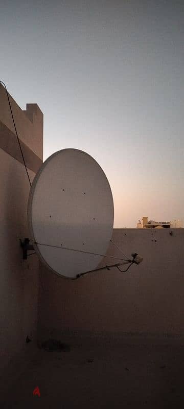 Airtel Dish Satellite with receiver for shell