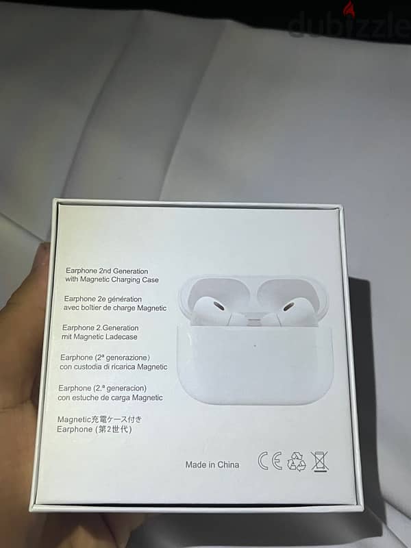 سماعة ايربودز اصلية و جديدة airpods original and new 2