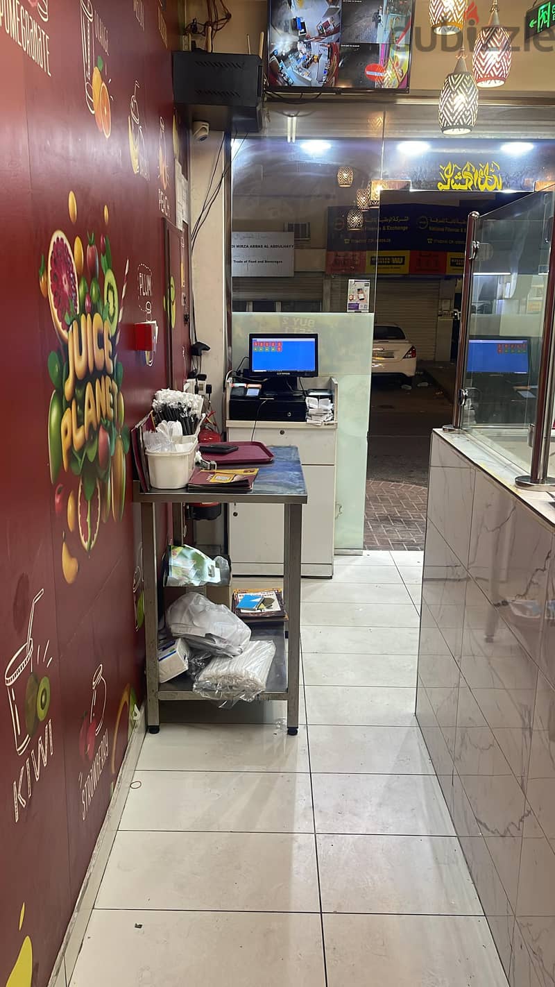 RUNNING CAFETERIA FOR SALE IN MUHARRAQ 7