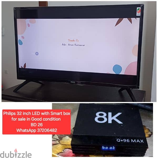 Hisense 40 inch Smart tv with Box and other items for sale 18