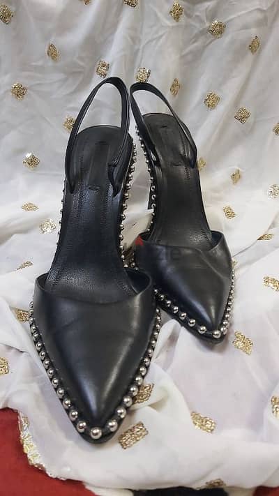 Alexander Wang Rina studded black pumps. Size 39