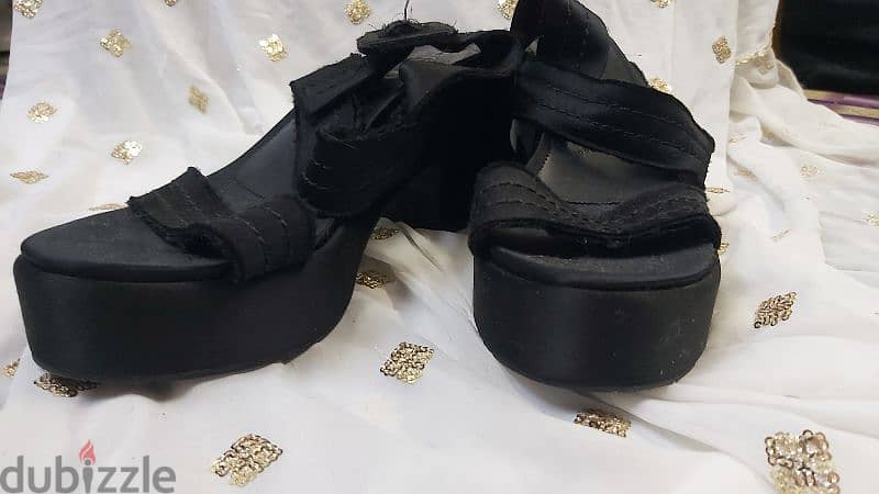 Pedro garcia Black platform pumps size 39 BHD 60 3