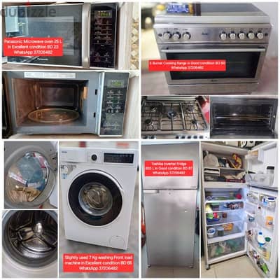 Microwave oven and other items for sale with Delivery