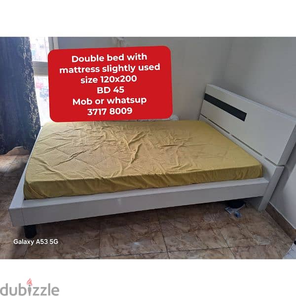 Queen size bed mattress and other household item 4  sale with delivery 12