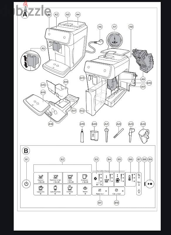 philips fully automatic espresso machine 6