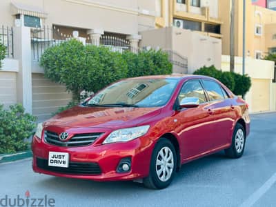 TOYOTA COROLLA 1.8L 2012 MODEL VERY WELL-MAINTAINED CAR