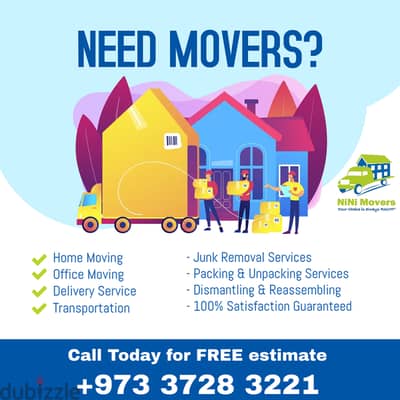 NiNi Movers & Packers Bahrain: Your Reliable Relocation Partner