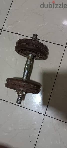 GYM Damble for exercise. . . 4 ring. . . 10kg 2