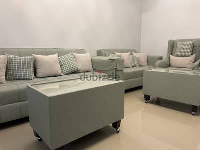 green living room sofas and chairs