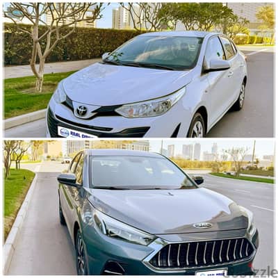 Toyota Yaris-2020 & JAC J7 Year-2021  FOR URGENT SALE