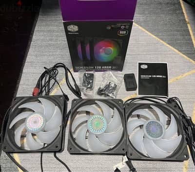 Corsair 16 GB RAM & Coolermaster RGB Fans