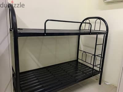 STEEL BUNKED BED / DOUBLE BED / STEEL CUPBOARD