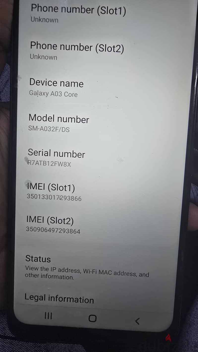 Samsung a03 core for sale 0