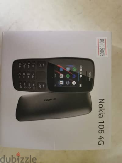 NOKIA 106 4G  (BRAND NEW) box slightly torn