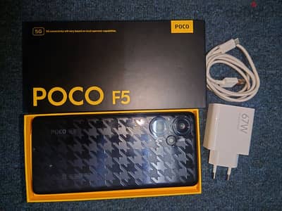 poco f5 all items available box charger or no any problem