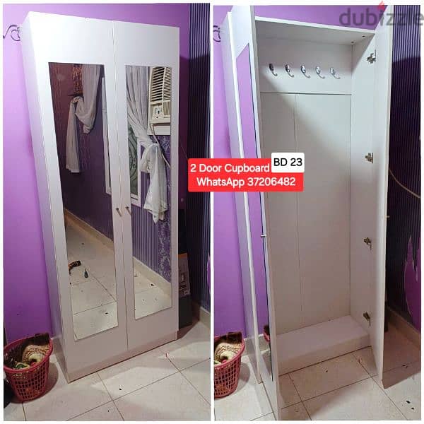 Large size 2 door wardrobe and other items for sale 18