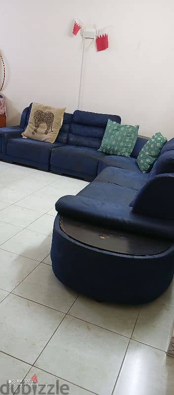 7 seater sofa and dining table for sale. Urgent. 1