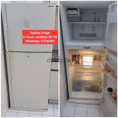 350 L Toshiba Fridge and other items for sale with Delivery