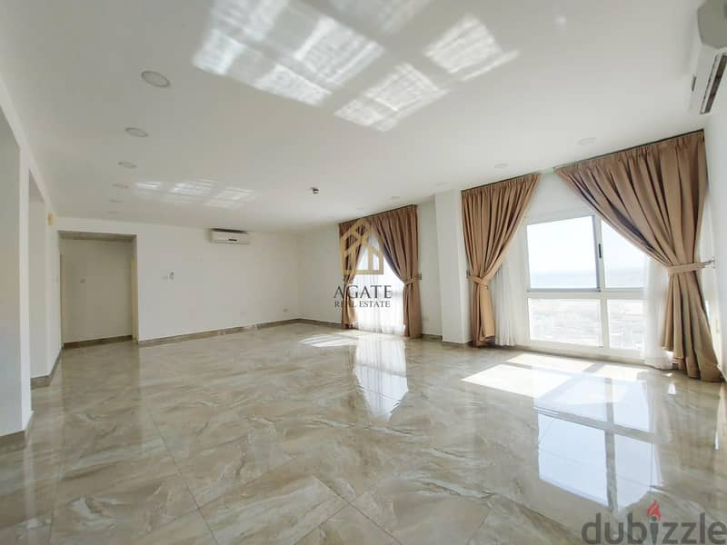 Very spacious 4 bedroom penthouse apartment with sea view for rent 1