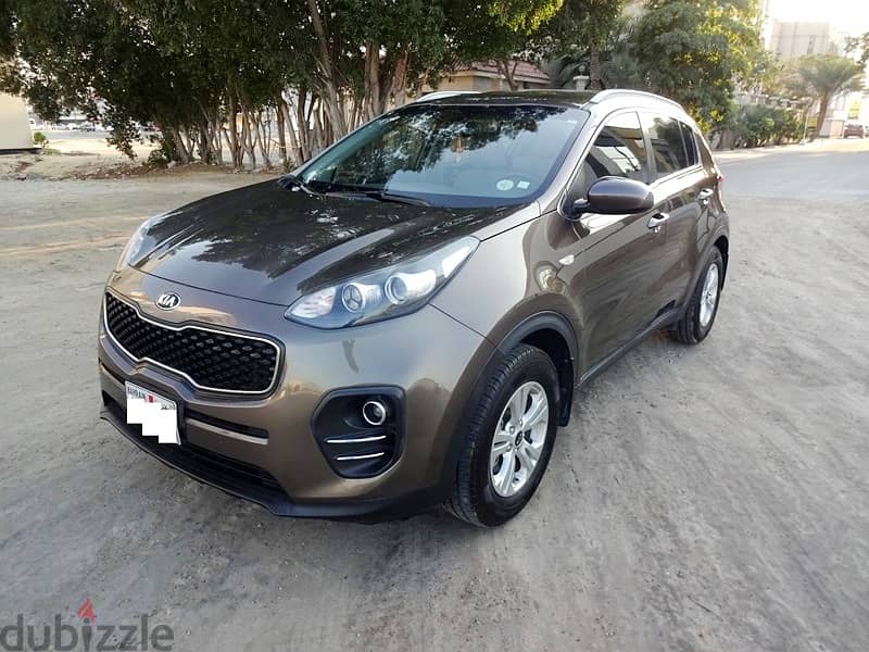 Kia Sportage GDI 1.6 L 2018 Brown Well Maintained Urgent Sale 0