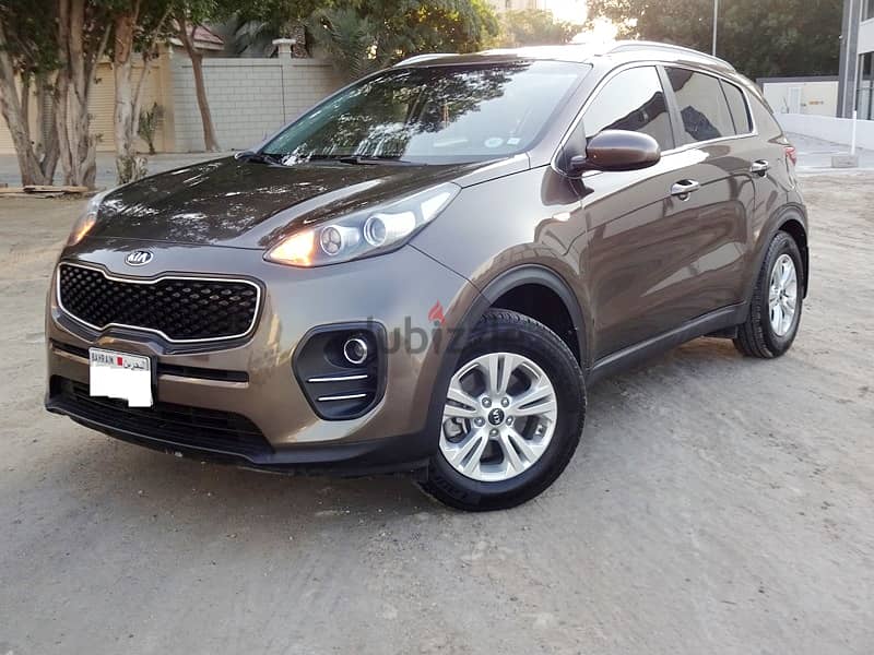 Kia Sportage GDI 1.6 L 2018 Brown Well Maintained Urgent Sale 10