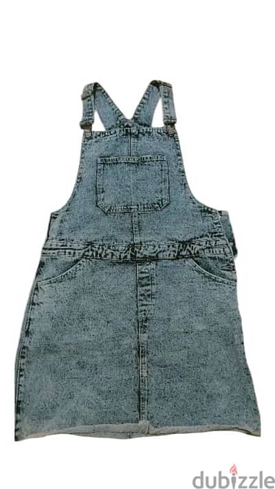 Denim Max Romper Dress