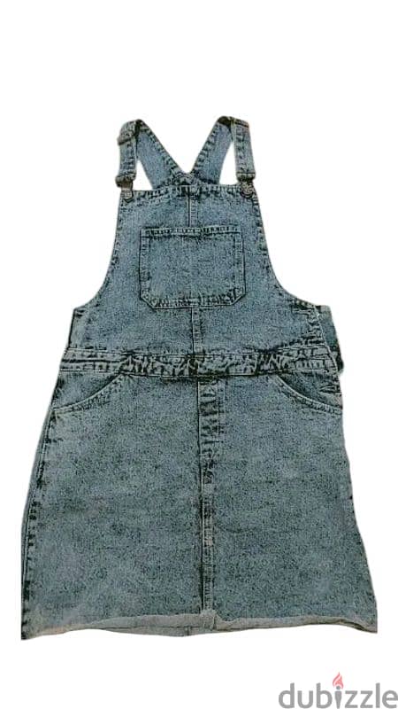 Denim Max Romper Dress 0