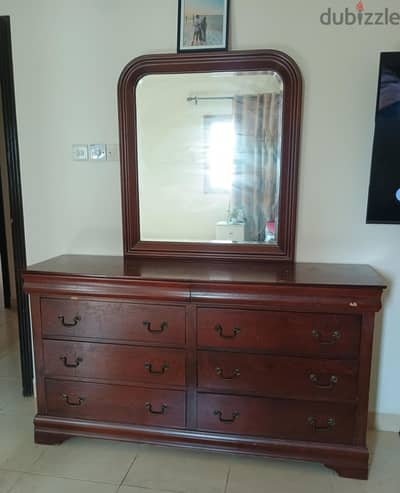 4-Door Cupboard and Dressing Table for Sale - Great Condition!