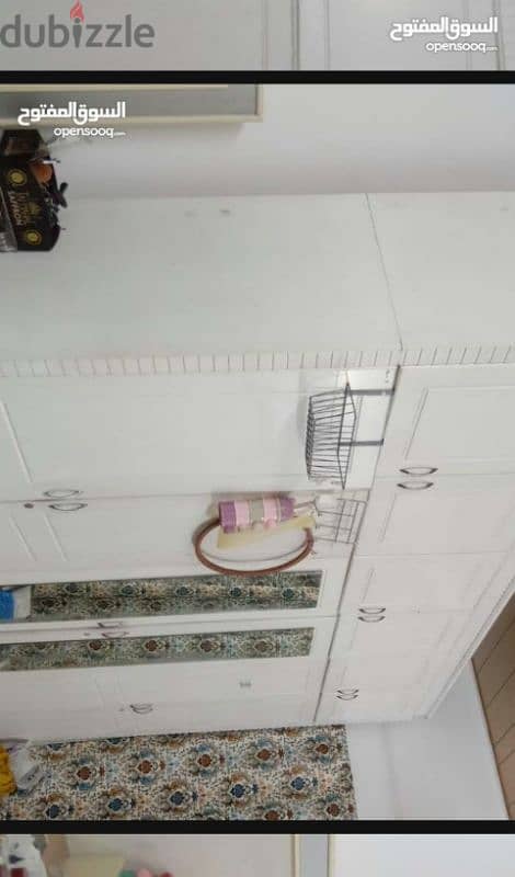 beautiful big white cupboard for sale 1