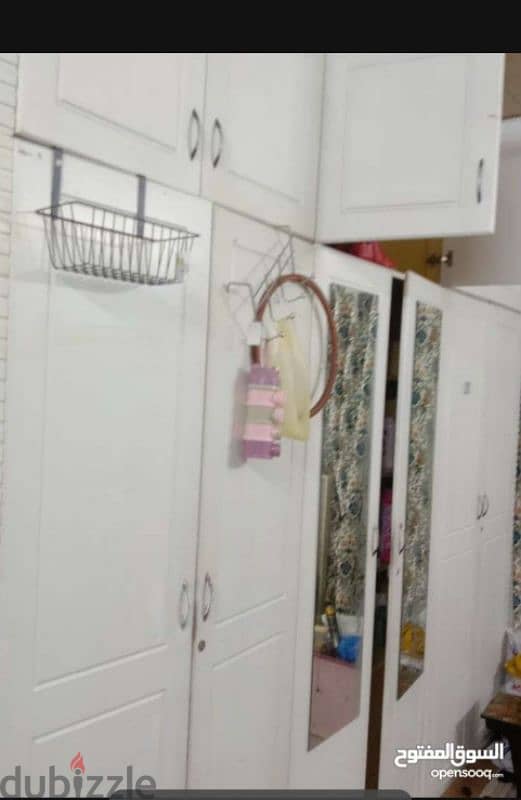 beautiful big white cupboard for sale 2