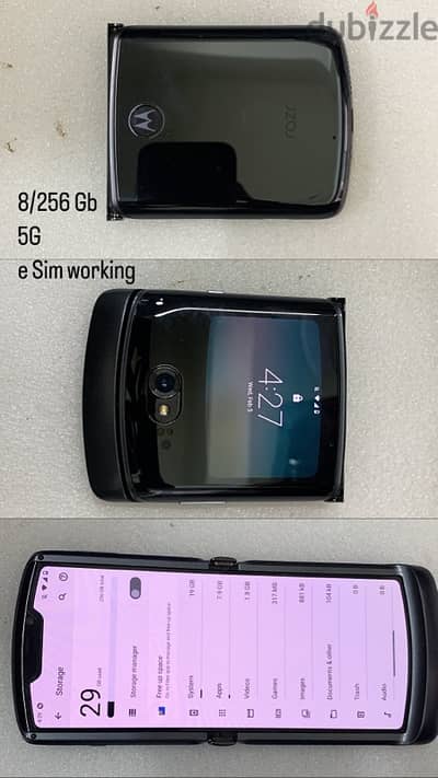 256 GB FLIP eSIM WORKING