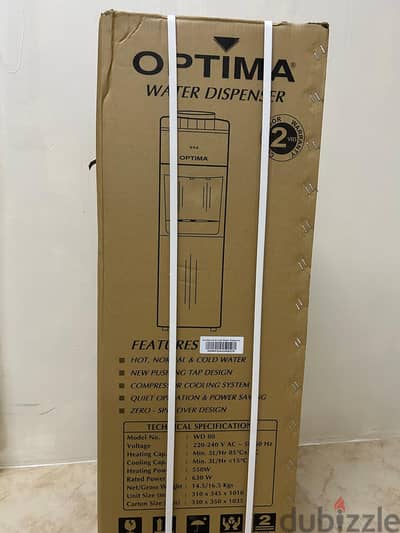 Optima Water Dispenser 3 Tap WD80