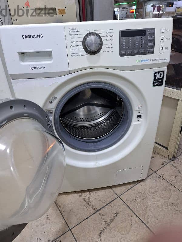 Samsung Brand Front load wash and Dryer 1