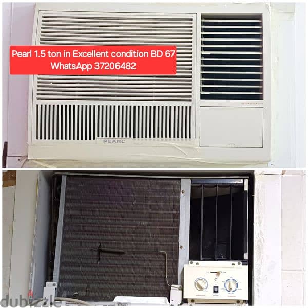 Sharp 1.5 ton split ac and other acss for sale with fixing 13