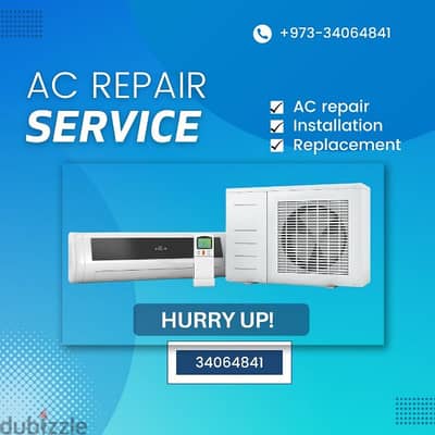 AC repair and service fixing and remove