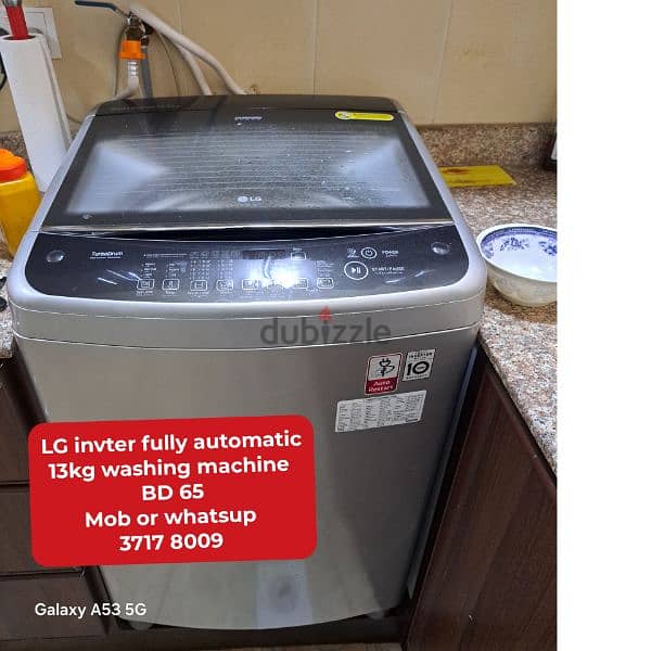 LG invter fridge and other household items for sale with delivery 4