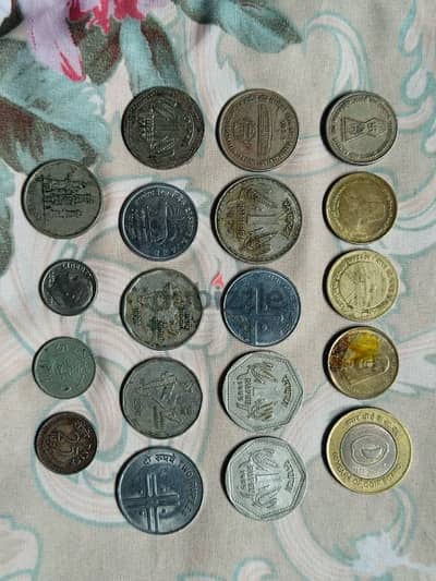 different countries coins