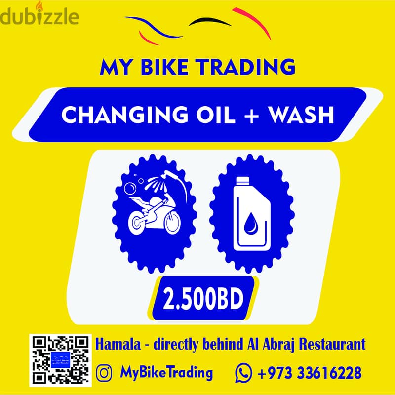 motorcyce change oil and wash offer - We can maintain all types of mot 2