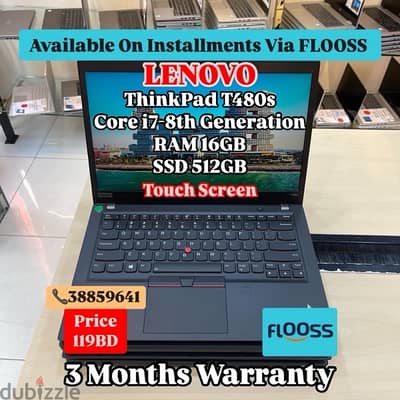 Lenovo ThinkPad T480s Core i7-8th Generation