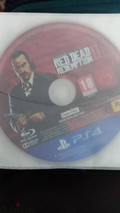 red dead redemption 2 only used once UK version