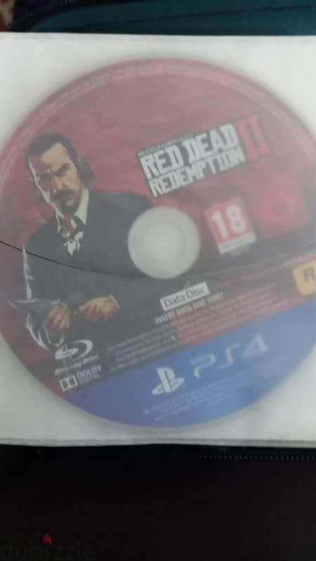 red dead redemption 2 only used once UK version 0