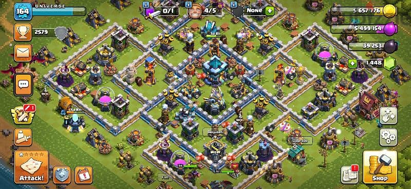 clash of clan Townhall 13 ( 5 BD ONLY ) 5